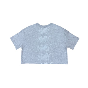 3M PUFF Crop Top T-Shirt (Sports Gray)