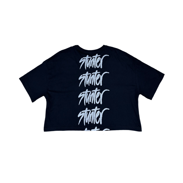 3M PUFF Crop Top T-Shirt (Black)