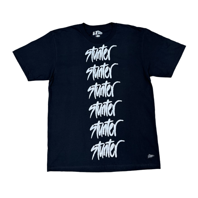 PUFF PRINT T-Shirt (Black)