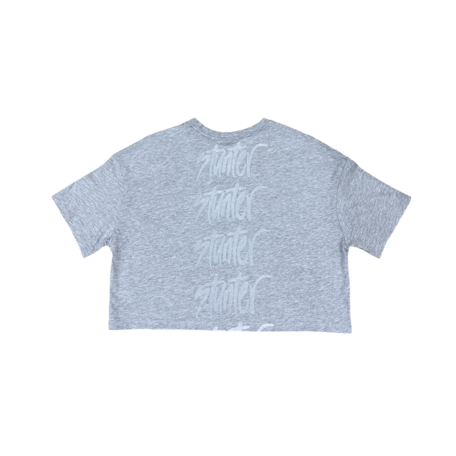 3M PUFF Crop Top T-Shirt (Sports Gray)