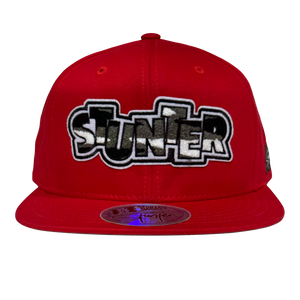 SUNDAY FUNDAY 6 Panel Snapback (Red)